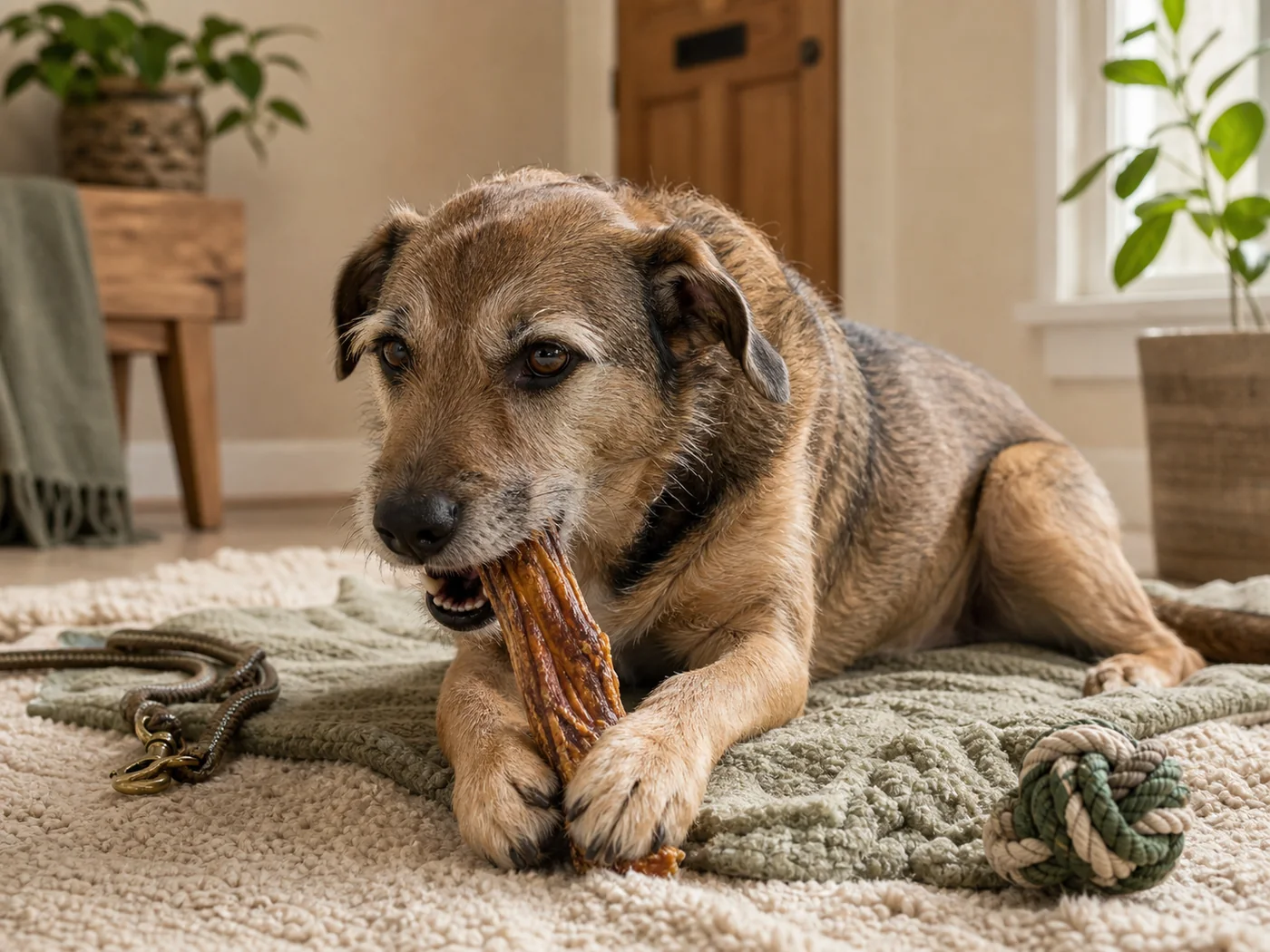 Cómo calmar la ansiedad en perros con snacks naturales