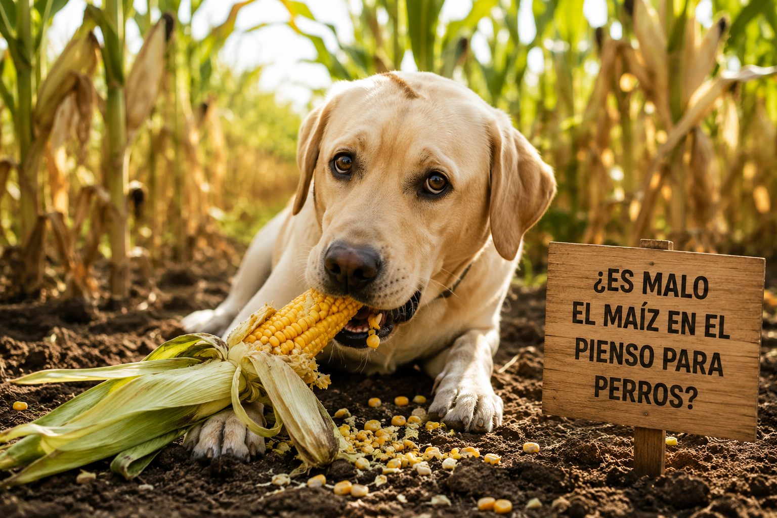 ¿Es Malo el Maíz en el Pienso para Perros? La Verdad Sin Marketing