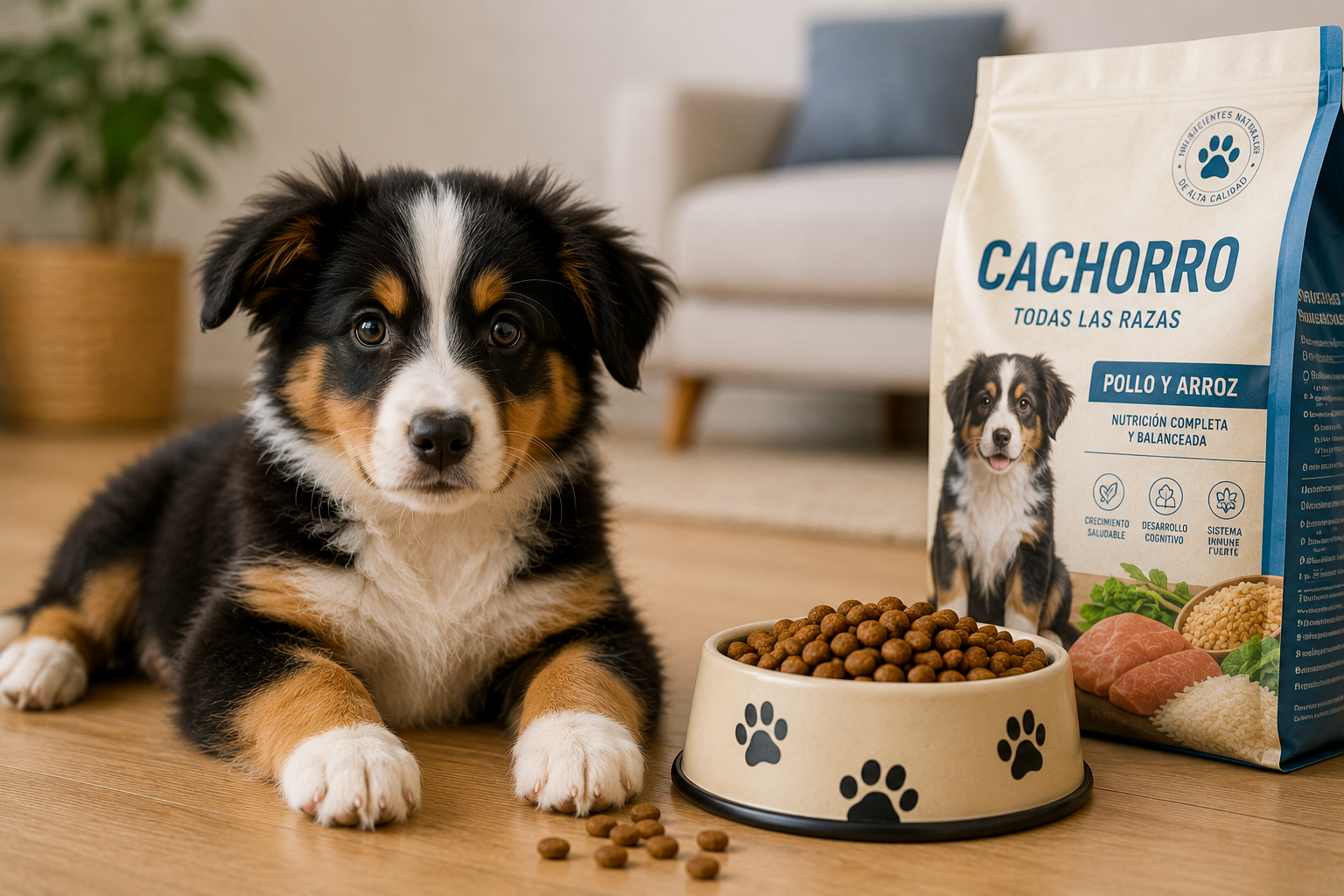 Cómo elegir el primer pienso de tu cachorro: todo lo que necesitas saber