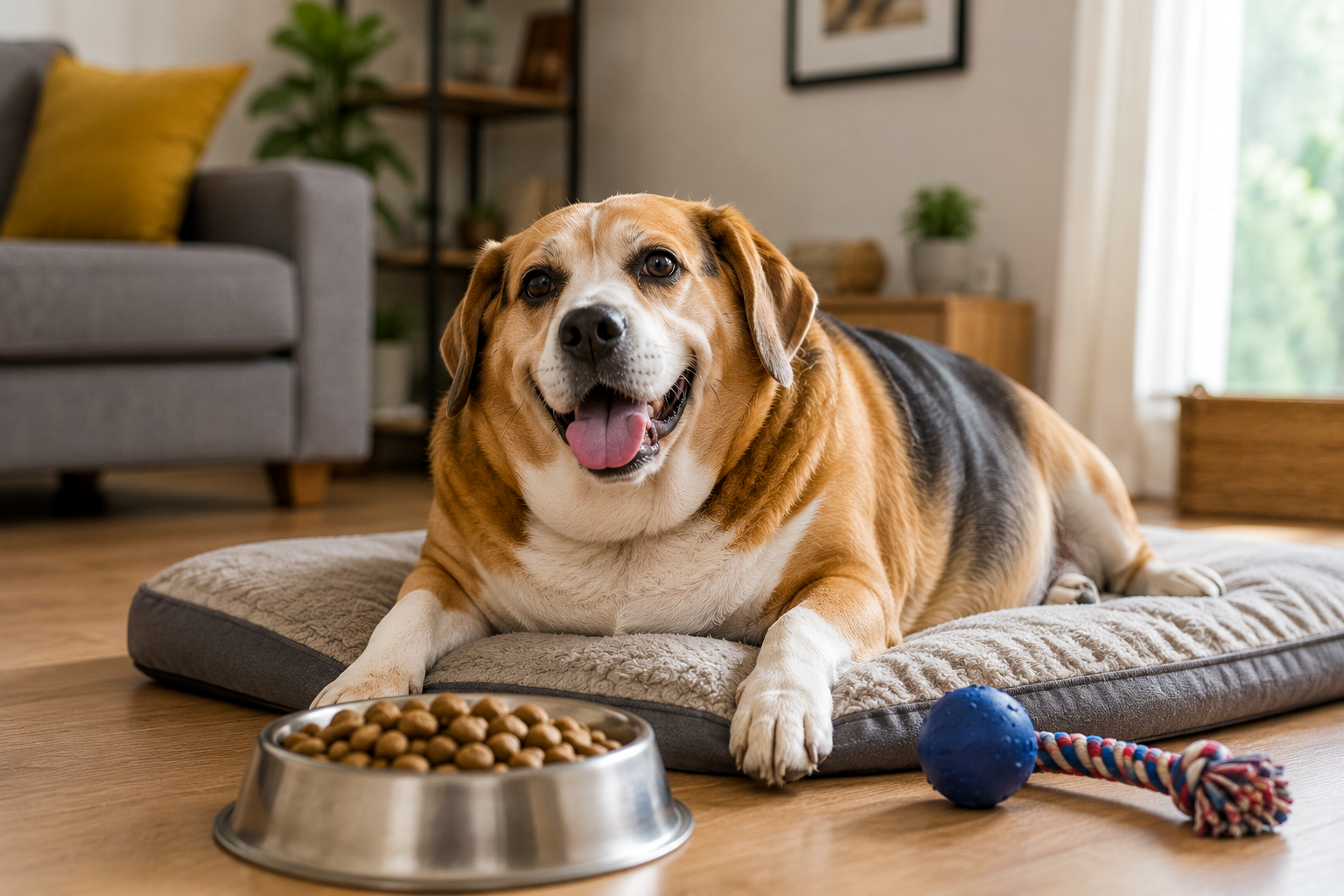 Cómo saber si tu perro tiene sobrepeso: la escala BCS explicada