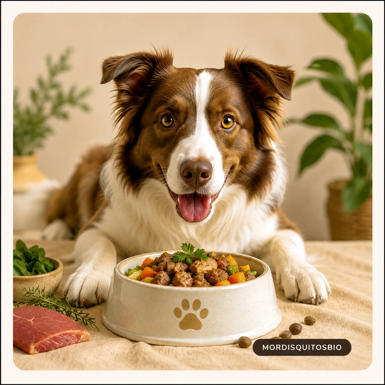 Pienso natural para perros