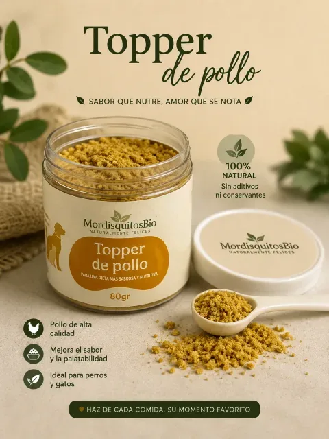Topper de pollo