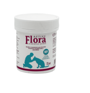 FLORA Active – Complejo probiótico para perros y gatos (50 g)