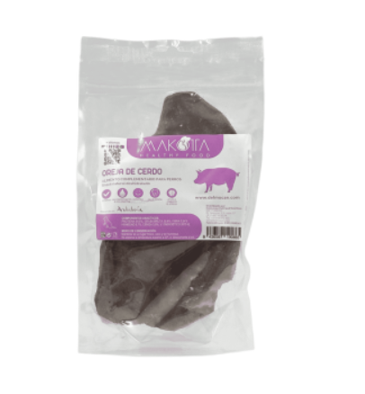 Oreja de Cerdo Deshidratada Natural para Perros